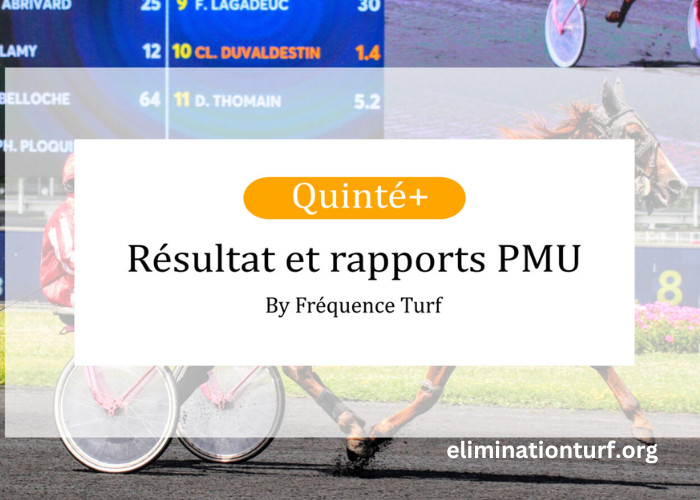 Résultat Pmu Du Jour